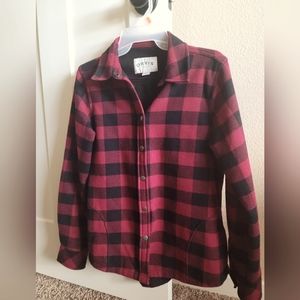 NWOT Orvis plaid shacket